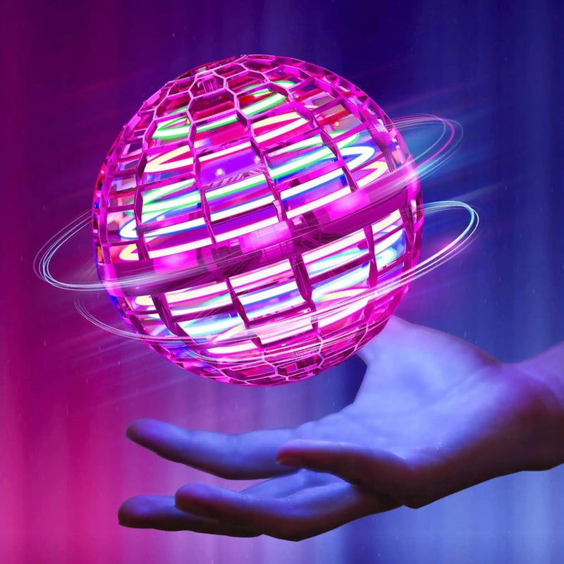 Hover Ball with LED Lights  Essential Elegance By MustardSeed.com   