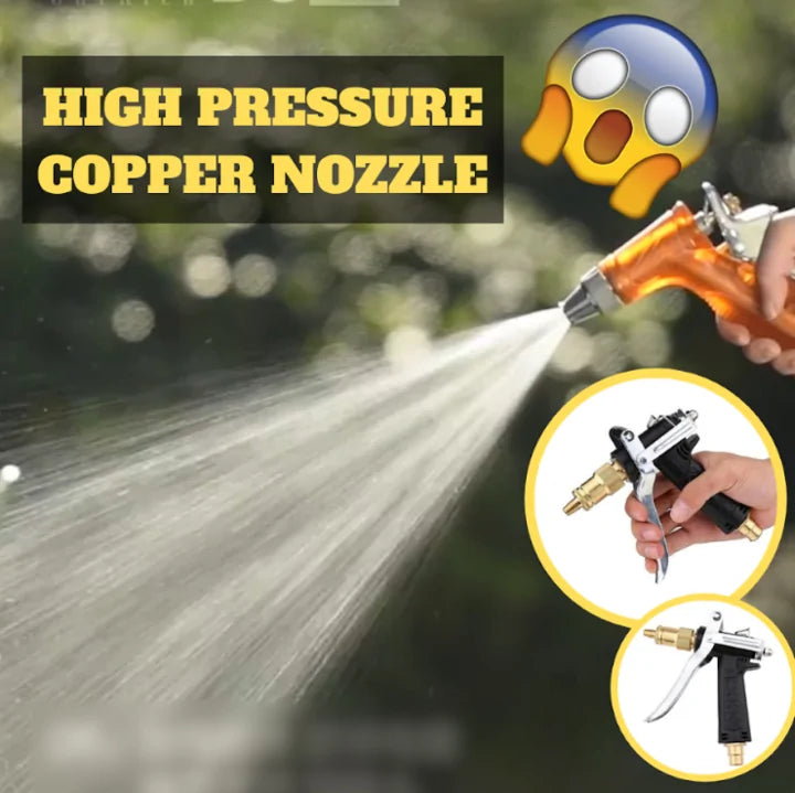 Copper High-Pressure Watering Nozzle  Essential Elegance By MustardSeed.com   