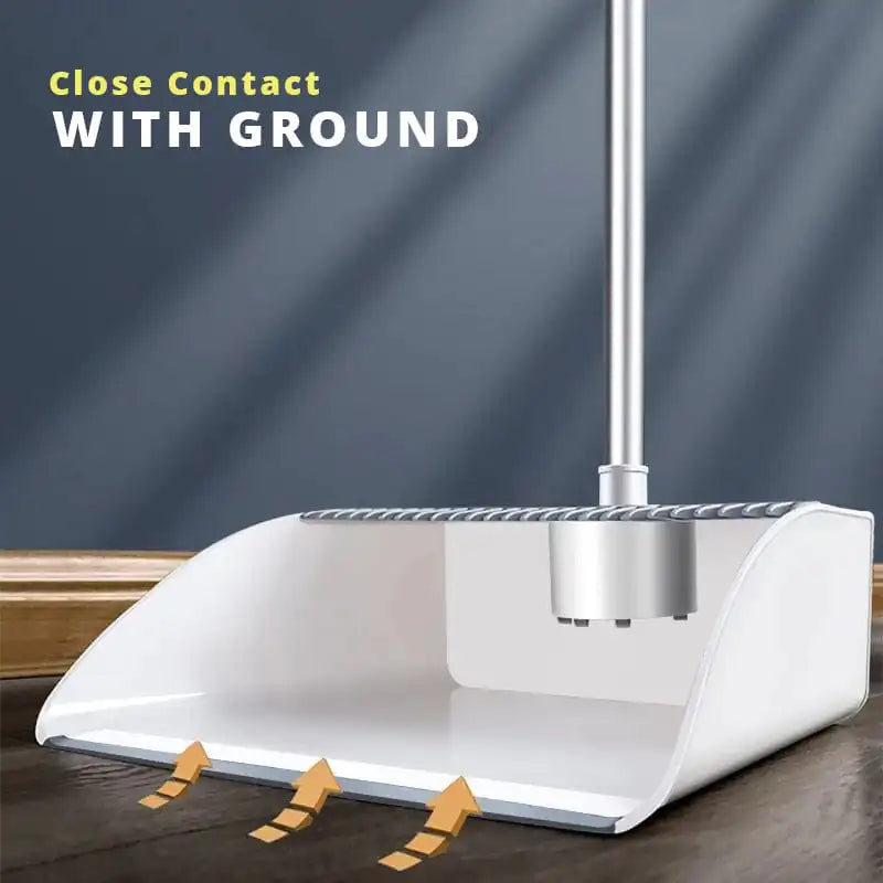 Windproof Floor Broom & Dustpan Set  Essential Elegance By MustardSeed.com   