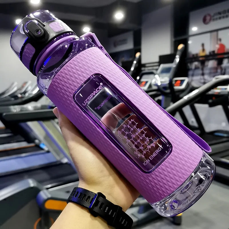 Sport Leak Proof Water Bottle  Essential Elegance By MustardSeed.com Purple 700ml 