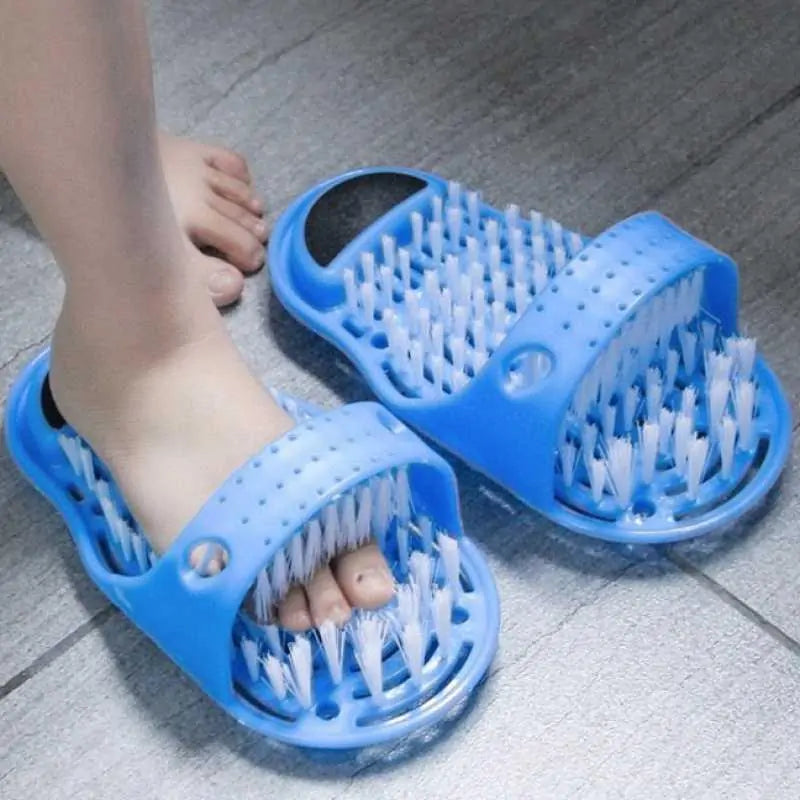 Household Bathroom Foot Cleaning Brush  Essential Elegance By MustardSeed.com   