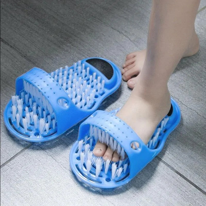 Household Bathroom Foot Cleaning Brush  Essential Elegance By MustardSeed.com   