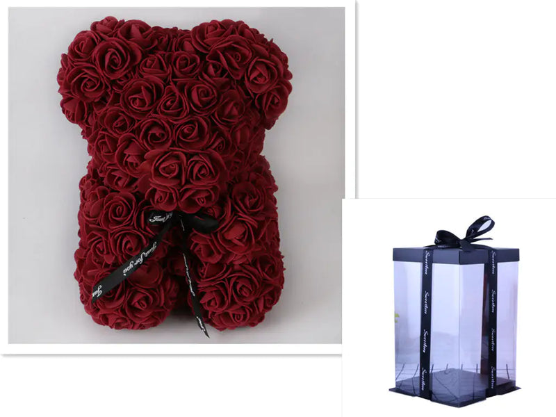 A Magical Gift For Valentine's Day  Essential Elegance By MustardSeed.com Wine Red 2 25 Centimeter 