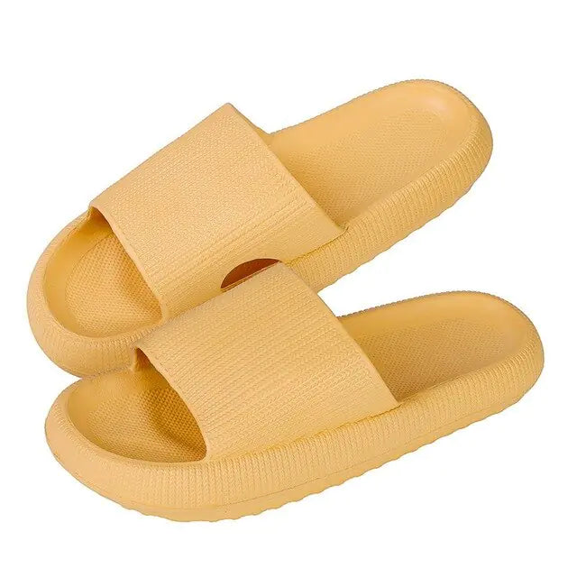 Bathroom Indoor Slipper  Essential Elegance By MustardSeed.com B-Yellow 44-45(27-27.5cm) 