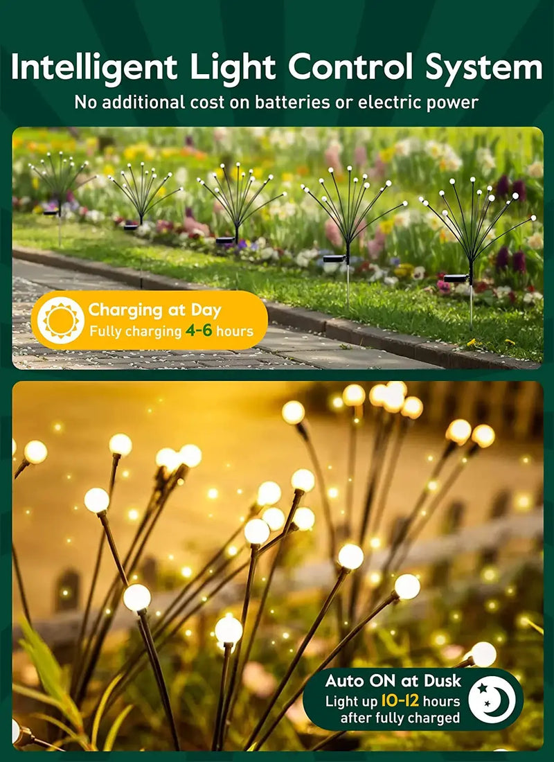 Solar Powered Garden Lights  Essential Elegance By MustardSeed.com   