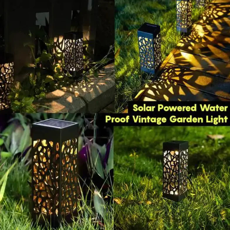 Garden Solar Powered Waterproof Light  Essential Elegance By MustardSeed.com   