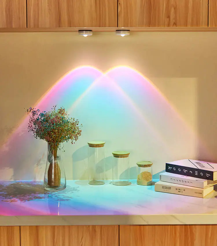 Decor Touch Lights  Essential Elegance By MustardSeed.com Rainbow Projection Light  