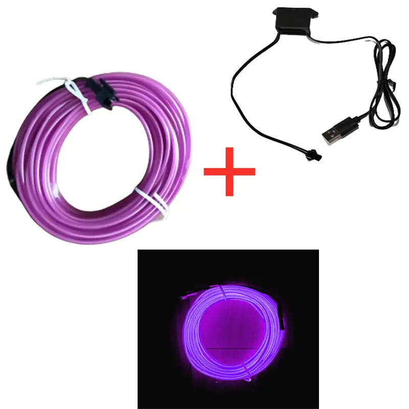 LED Strip Lighting Interior  Essential Elegance By MustardSeed.com Violet 2 M 