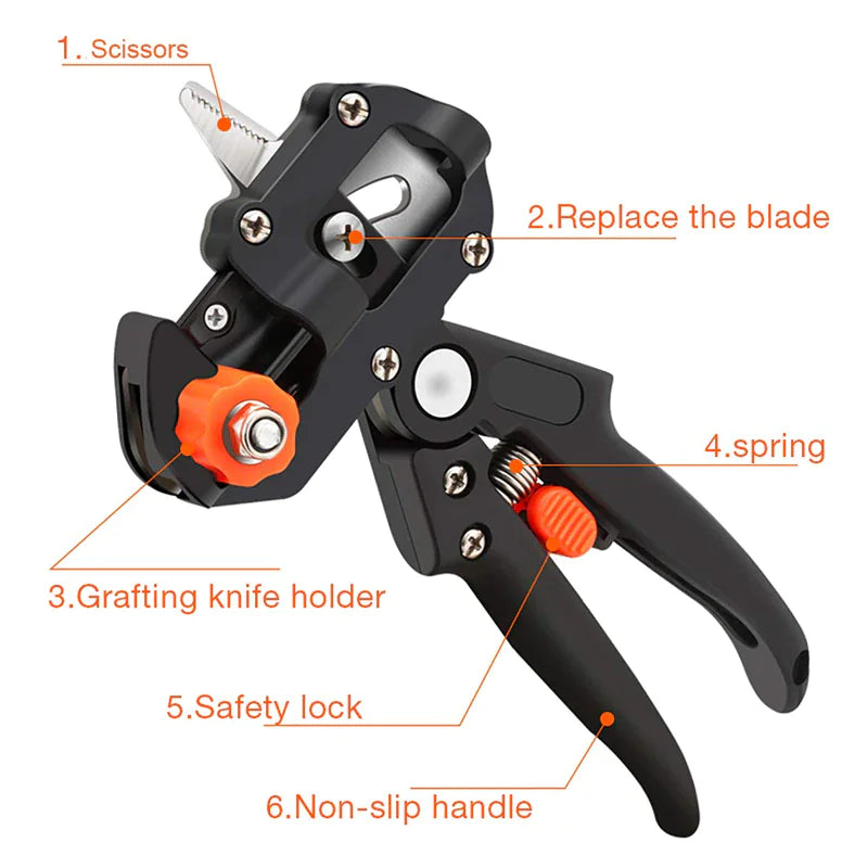 Garden Tree Grafting Knife Pruning Pruner  Essential Elegance By MustardSeed.com   