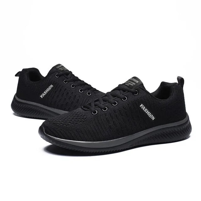 Couples Mesh Sport Shoes  Essential Elegance By MustardSeed.com Black 39 