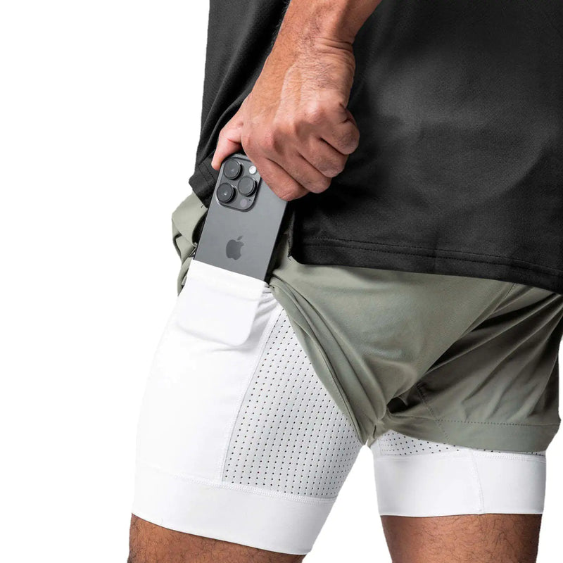 Men Fitnes Sport Short  Essential Elegance By MustardSeed.com   