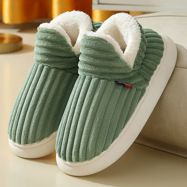 Unisex Home Slippers  Mustard Seed1 Green 46-47(28.0cm-29.0cm) 