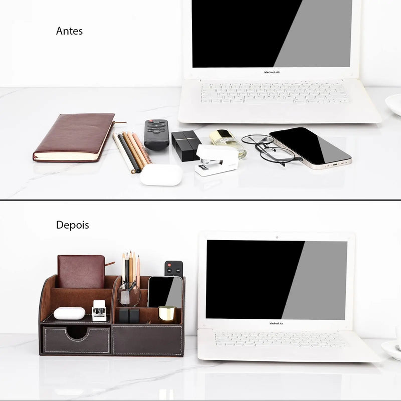 Desk Organizer Office Management  Essential Elegance By MustardSeed.com   