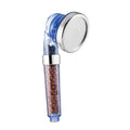 Bathroom 3 Mode Shower Head  Essential Elegance By MustardSeed.com Blue 230 MM 