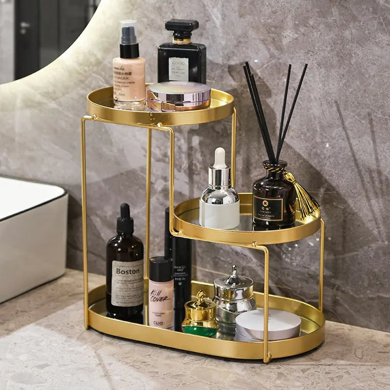 Bathroom Cosmetics Storage Organizer  Essential Elegance By MustardSeed.com   