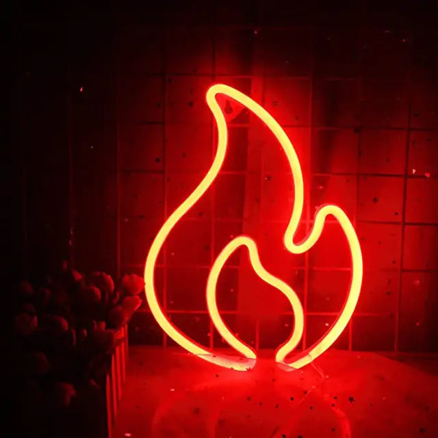 LED Fire Flame Lights  Essential Elegance By MustardSeed.com Red Fire 22 x 30 Centimeters 