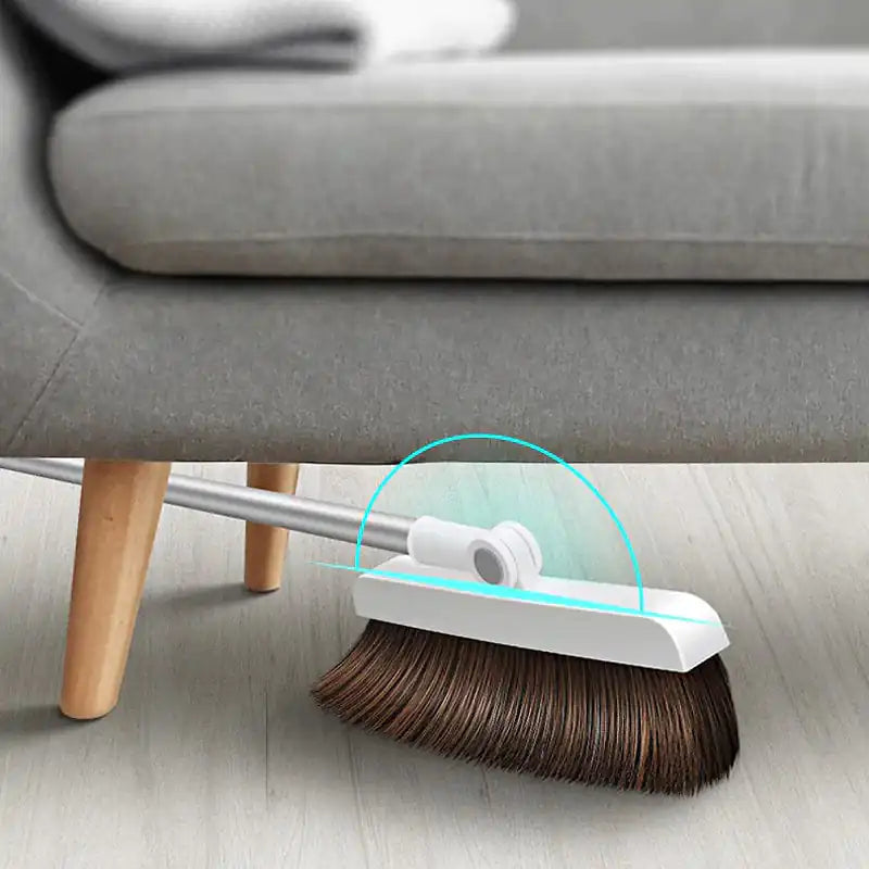 Windproof Floor Broom & Dustpan Set  Essential Elegance By MustardSeed.com   