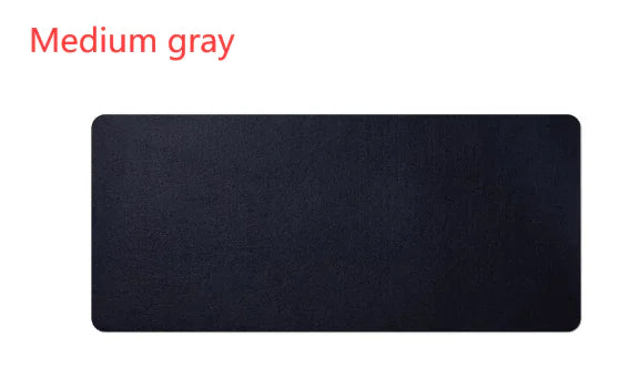 Computer Desk Mat  Essential Elegance By MustardSeed.com New Medium gray 60x30 cm 