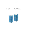 Handle Bathroom Cleaning Brush  Essential Elegance By MustardSeed.com 16pcs brush head  