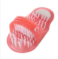 Household Bathroom Foot Cleaning Brush  Essential Elegance By MustardSeed.com Pink 11*28*9 Centimeter 