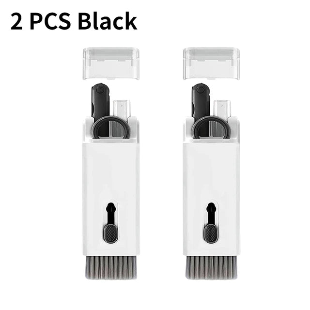 Computer Keyboard Cleaner  Essential Elegance By MustardSeed.com Black 2 Pieces 