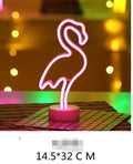 LED Neon Lights  Essential Elegance By MustardSeed.com Flamingo 14.5 x 32 Centimeters 