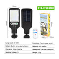 Solar-Powered Street Lighting Solution  Essential Elegance By MustardSeed.com 60SMD5D 5 Pieces 