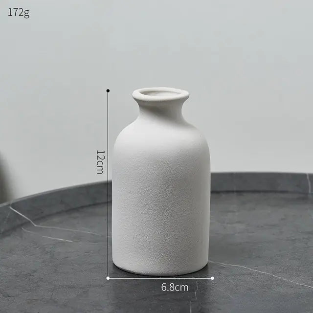 Simple Ceramic Vase  Mustard Seed1 8  