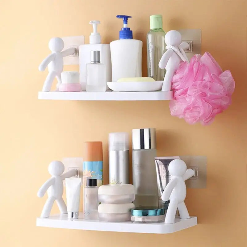 Bathroom ShelveStorage Rack Organizer  Essential Elegance By MustardSeed.com 2 Pcs - Best Seller  