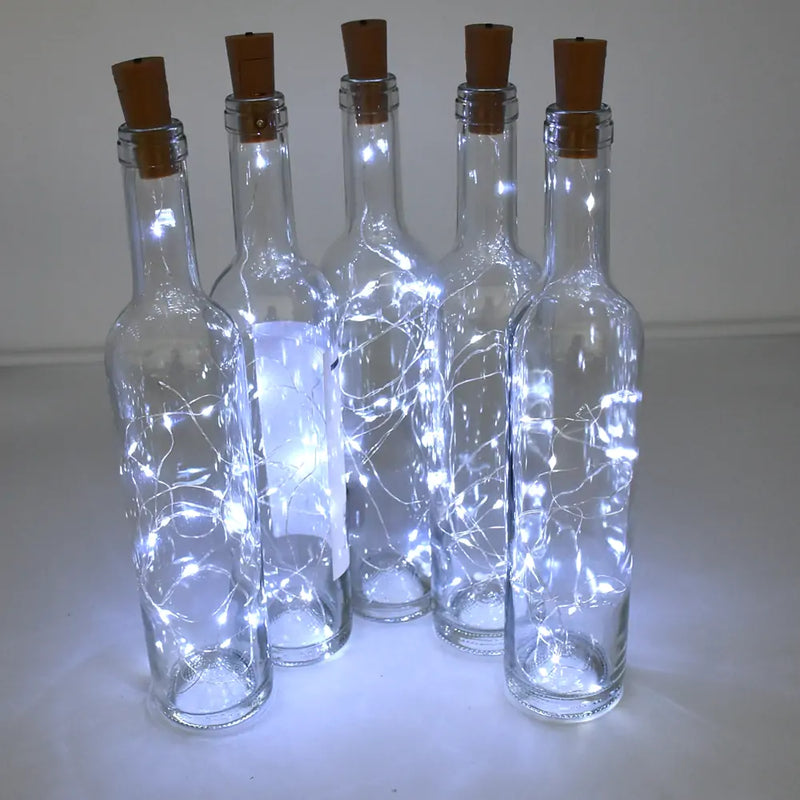 LED Wine Bottle Lights  Essential Elegance By MustardSeed.com   