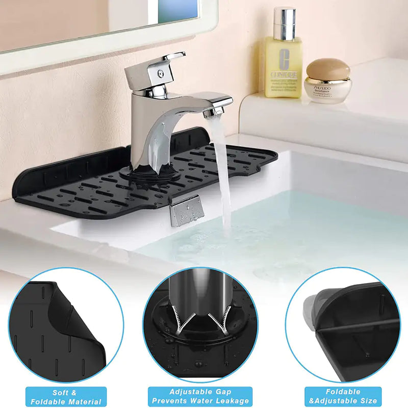 Kitchen Faucet Mat  Essential Elegance By MustardSeed.com   