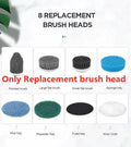 Electric Cleaning Brush  Essential Elegance By MustardSeed.com Only brush heads  