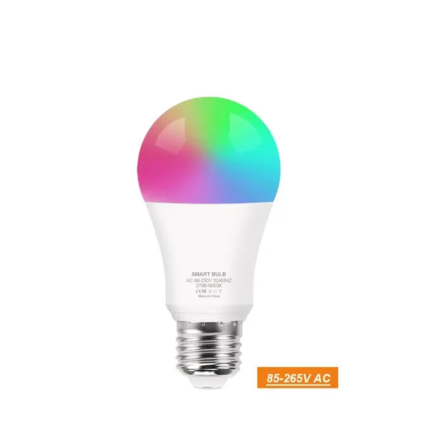 Led Lights Bulb RGB  Essential Elegance By MustardSeed.com 85-265V AC 15W 