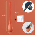 Toilet Cleaning Brush  Essential Elegance By MustardSeed.com Orange  