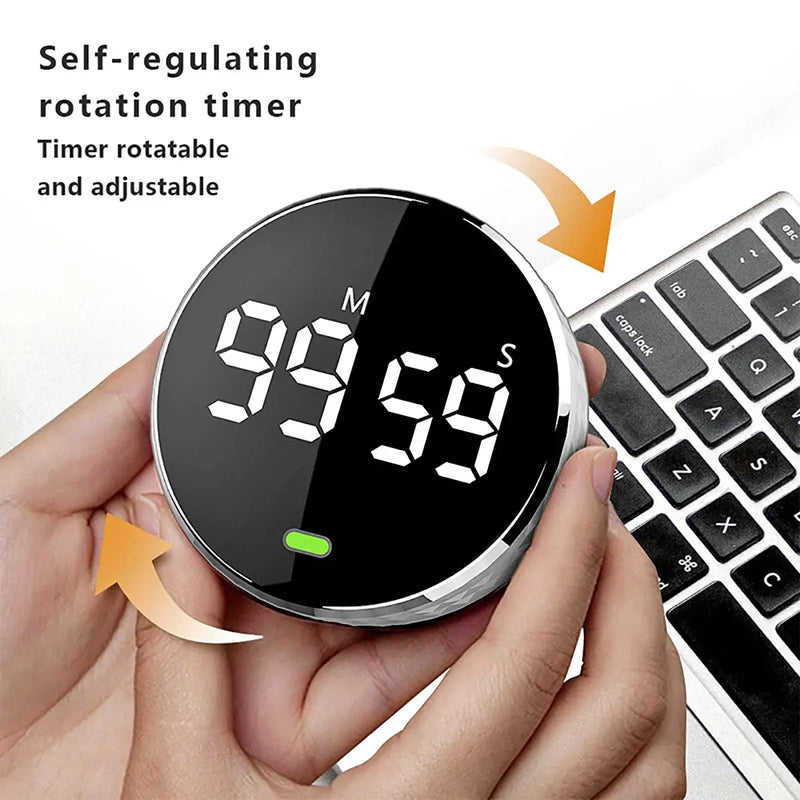 Kitchen Digital  Timer  Essential Elegance By MustardSeed.com   