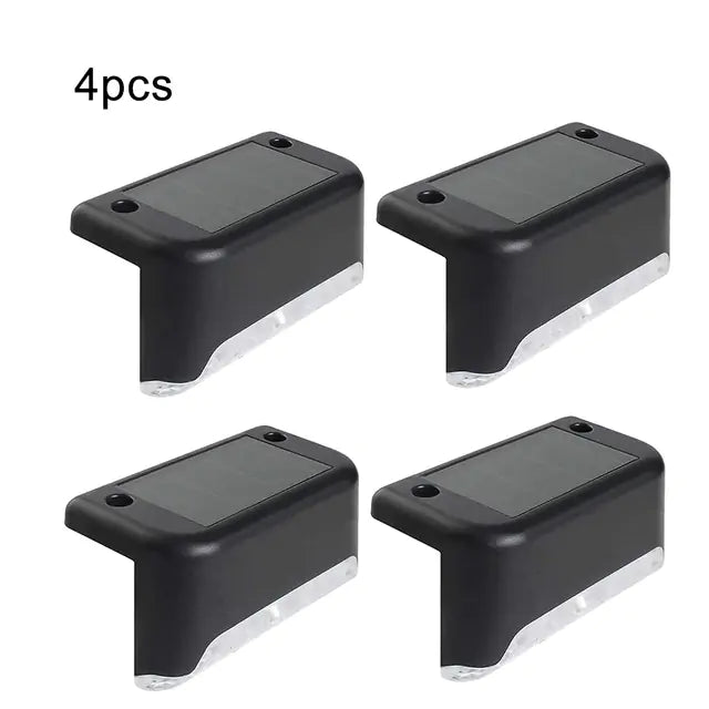 Landscape Step Deck Lights  Essential Elegance By MustardSeed.com Black 4 Pieces  