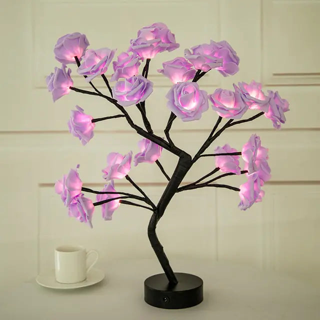 Christmas Card Tree Lights  Essential Elegance By MustardSeed.com Pink  