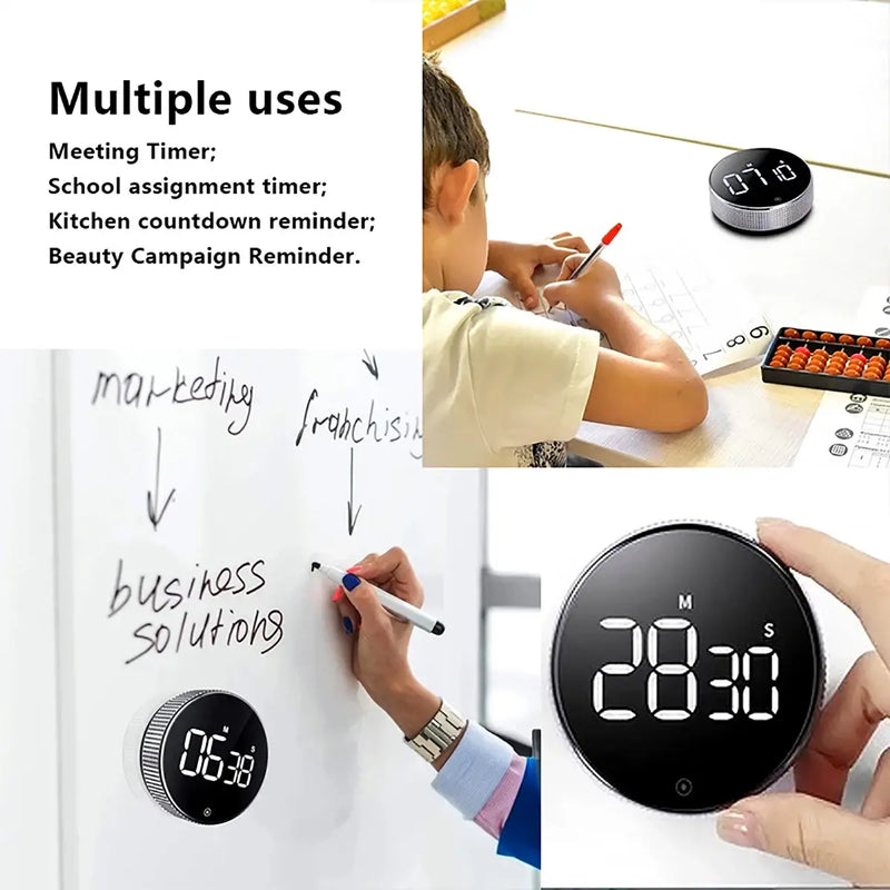 Kitchen Digital  Timer  Essential Elegance By MustardSeed.com   