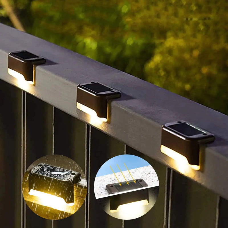 Waterproof Solar Deck  Step Lights  Essential Elegance By MustardSeed.com   