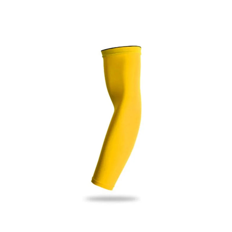 Sport Arm Compression Sleeve  Essential Elegance By MustardSeed.com 1 Piece Yellow Extra Large 