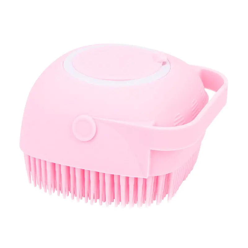 Bathroom Silicone Head Massage Brush  Essential Elegance By MustardSeed.com   