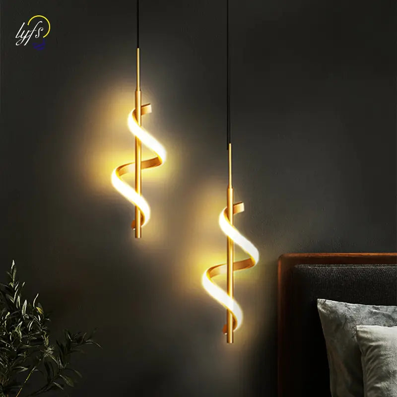 Nordic LED Pendant Lights Indoor Lighting  Essential Elegance By MustardSeed.com   