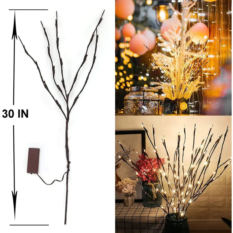 Tree Branch LED Lights  Essential Elegance By MustardSeed.com   