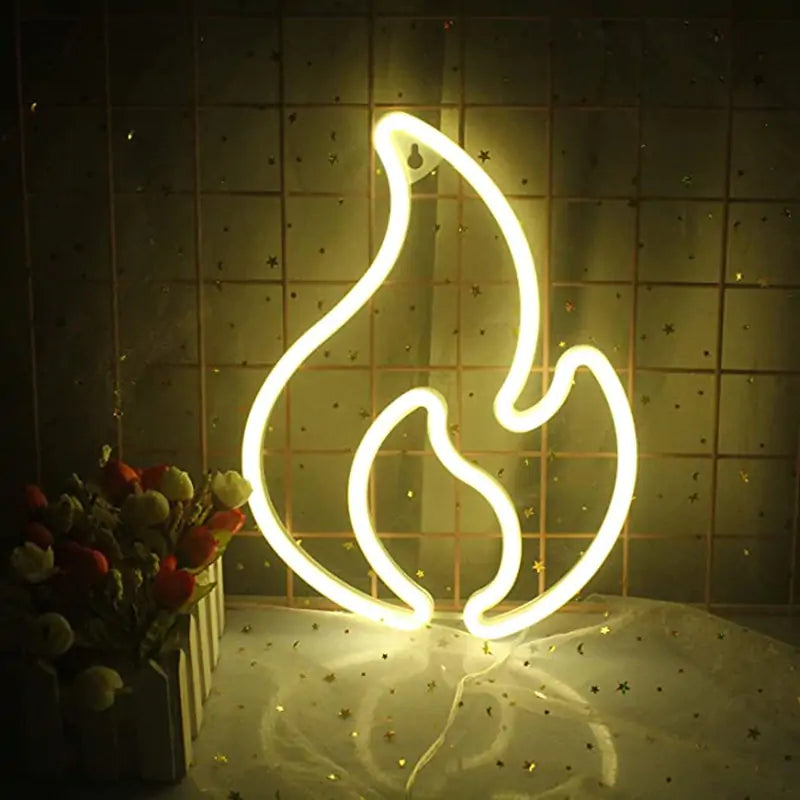 LED Fire Flame Lights  Essential Elegance By MustardSeed.com   