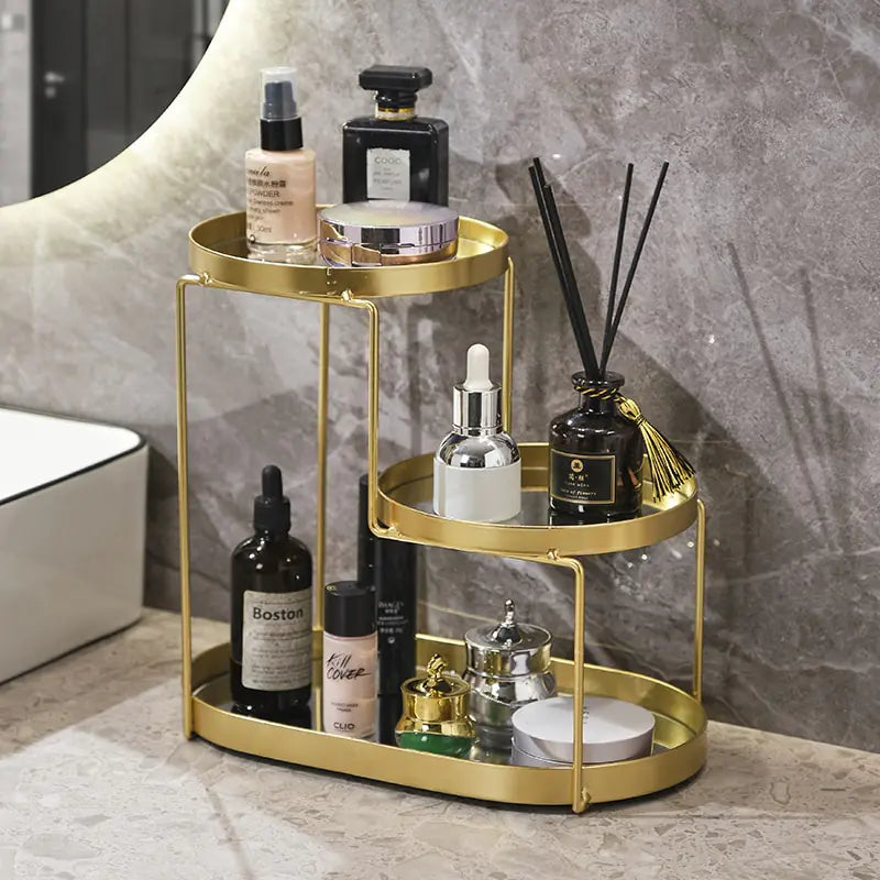 Bathroom Cosmetics Storage Organizer  Essential Elegance By MustardSeed.com   