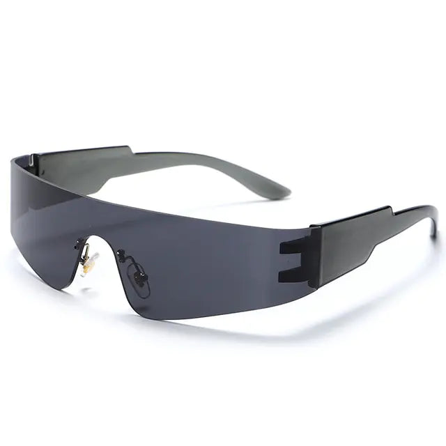 Sport Fashion Goggle Sunglasse  Essential Elegance By MustardSeed.com Black  