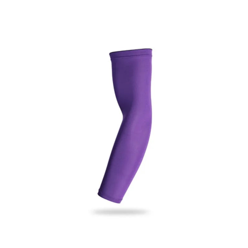 Sport Arm Compression Sleeve  Essential Elegance By MustardSeed.com 1 Piece Purple Large 