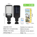 Solar-Powered Street Lighting Solution  Essential Elegance By MustardSeed.com 28SMD4A 4 Pieces 