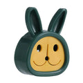 Punch Free Bathroom Towel Holder  Essential Elegance By MustardSeed.com Rabbit Dark Green None 