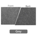 Large Office Computer Desk Mat  Essential Elegance By MustardSeed.com Medium Gray 80 x 40 CM 